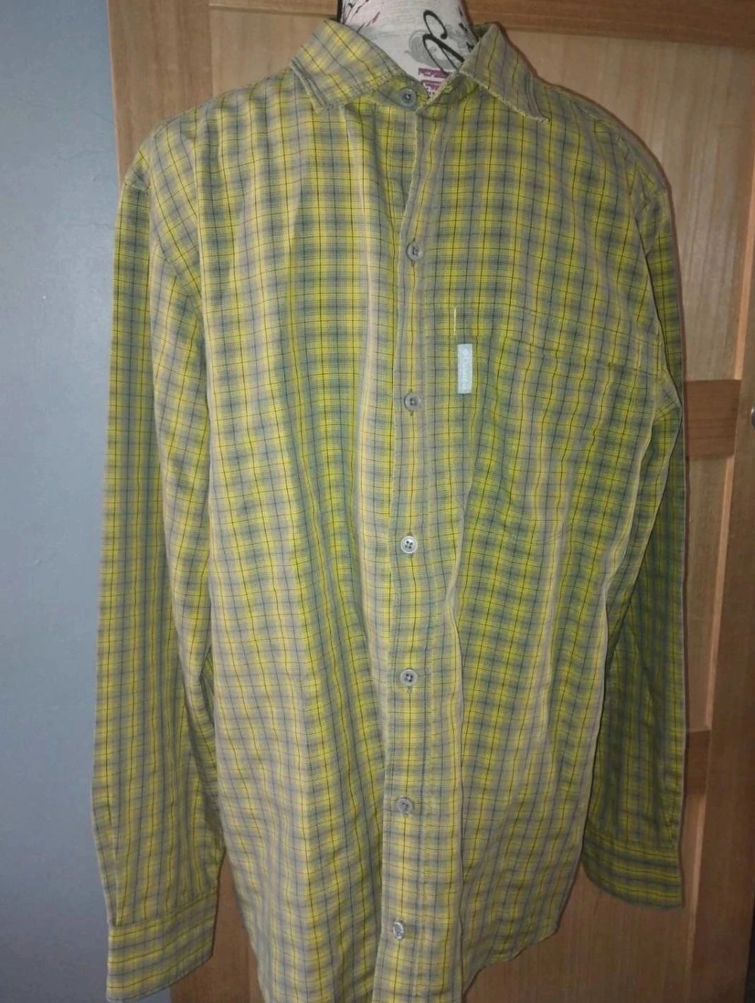 Camisa verde a cuadros para hombre, Columbia, T50 – photo 2